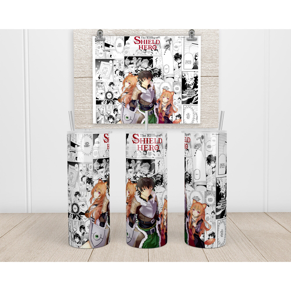 Anime Tumbler,Anime Skinny tumbler,English Manga Tumbler,Magical Girl Anime Feminine Empowerment Tumbler.png