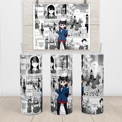 anime tumbler,anime skinny tumbler,english manga tumbler,school life anime teenage experiences tumbler
