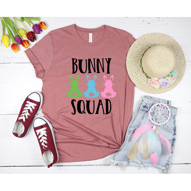 Bunny Squad Easter Shirt,Easter Bunny Shirts for Kids, Easter Party Shirts, Easter Bunny Shirt, Happy Easter 2022 Shirt, Easter Squad Shirts - 2.jpg