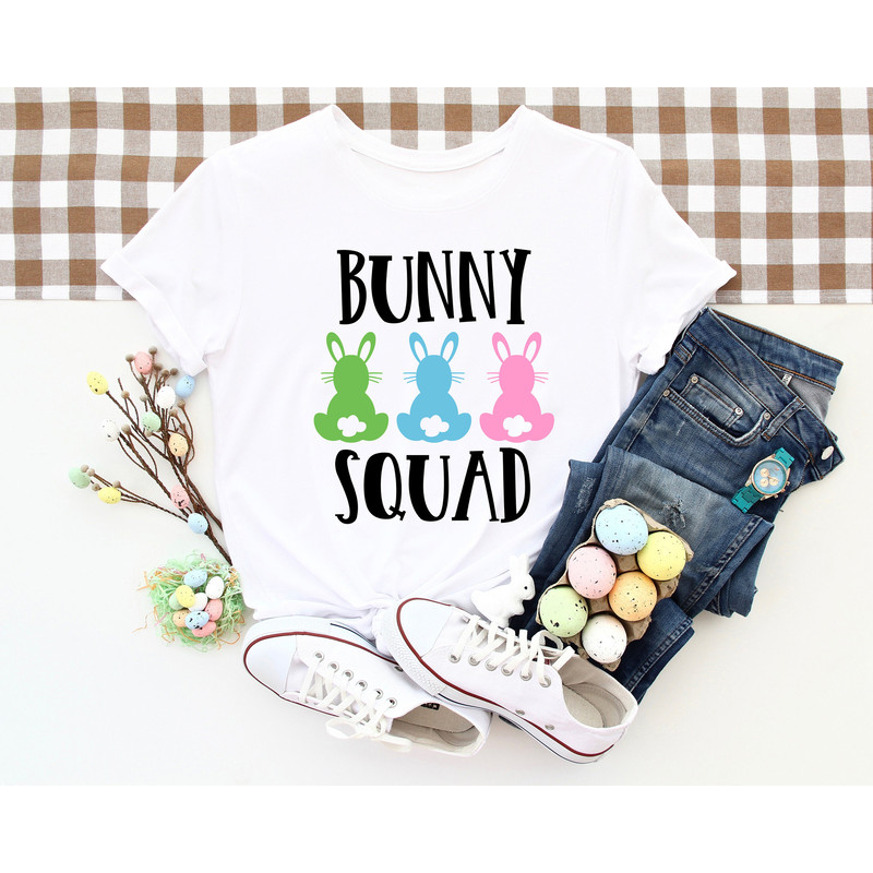 Bunny Squad Easter Shirt,Easter Bunny Shirts for Kids, Easter Party Shirts, Easter Bunny Shirt, Happy Easter 2022 Shirt, Easter Squad Shirts - 3.jpg