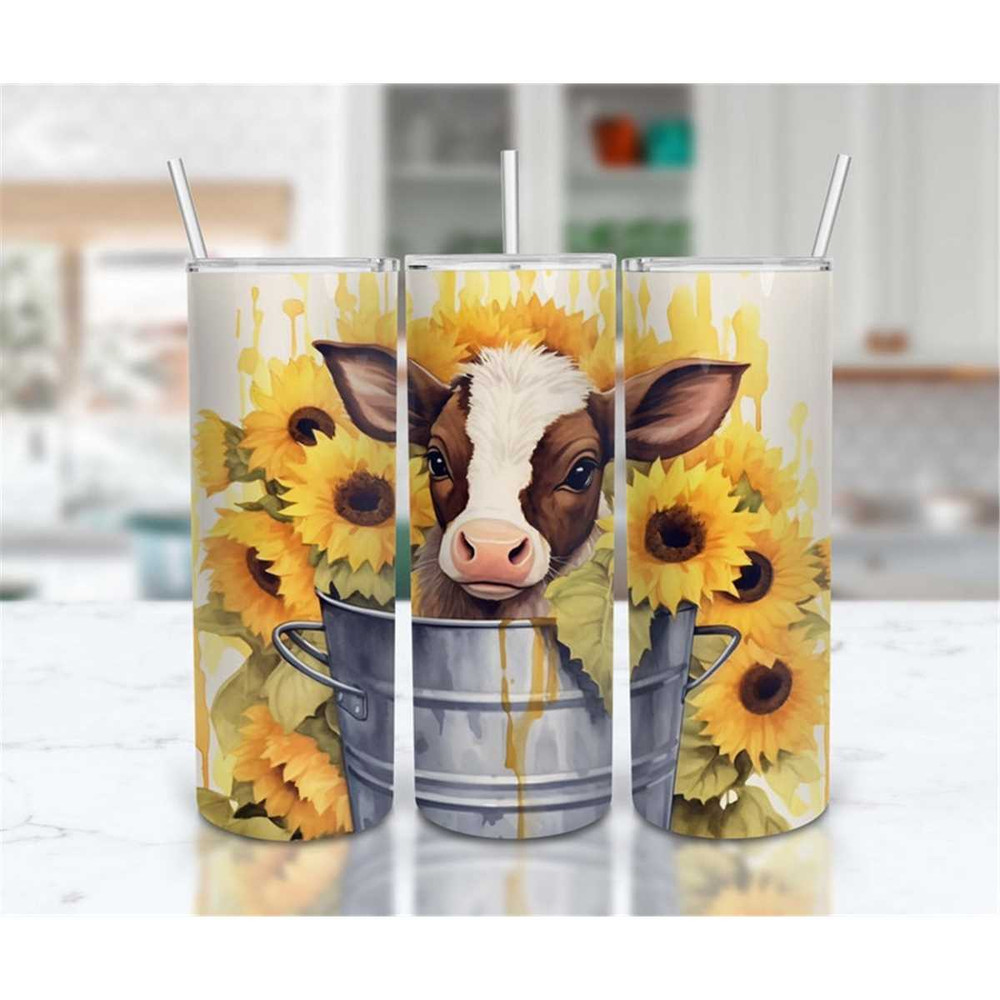 MR-2662023102527-baby-cow-in-sunflowers-bucket-20-oz-skinny-tumbler-sublimation-image-1.jpg