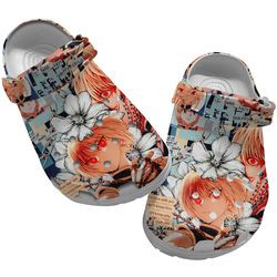 anime sandals, hunter x hunter clog shoes unisex, anime crocs, hunter x hunter, hunter x hunter crocs, manga crocs