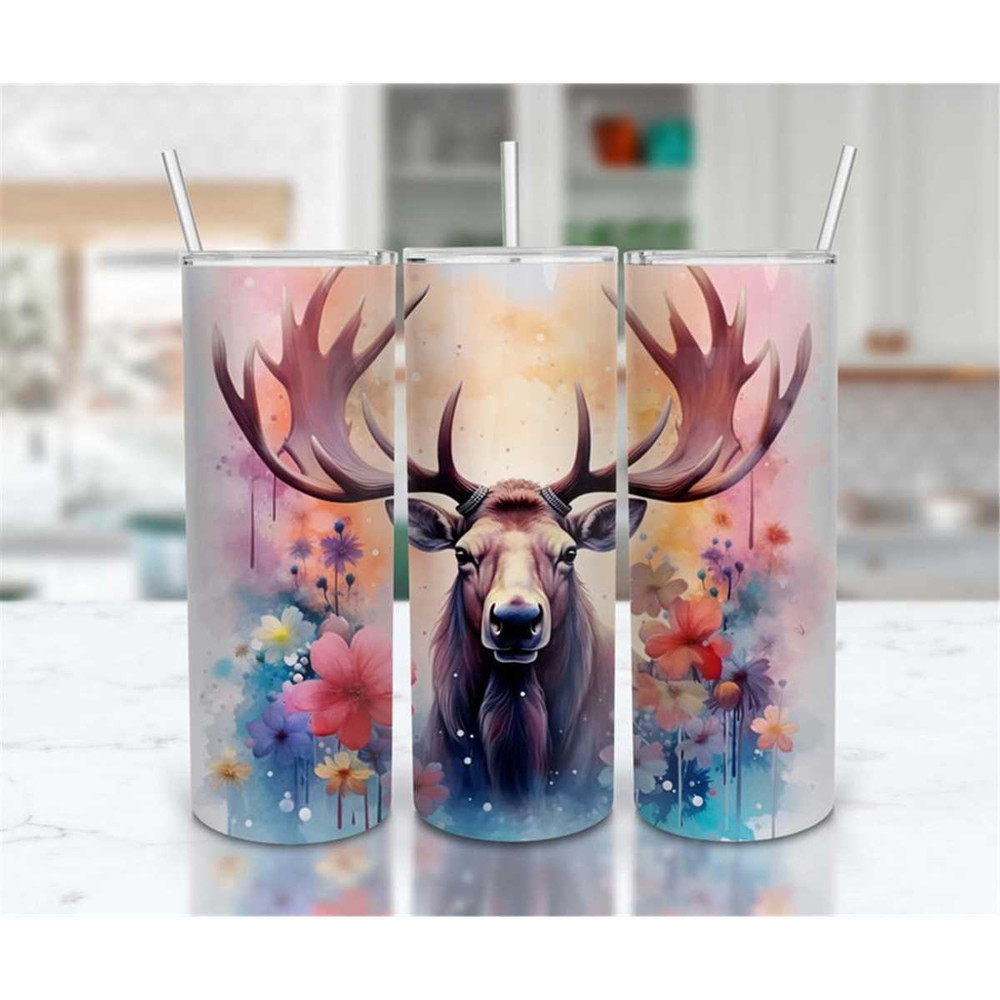 MR-266202310275-watercolor-moose-flowers-20-oz-skinny-tumbler-sublimation-image-1.jpg