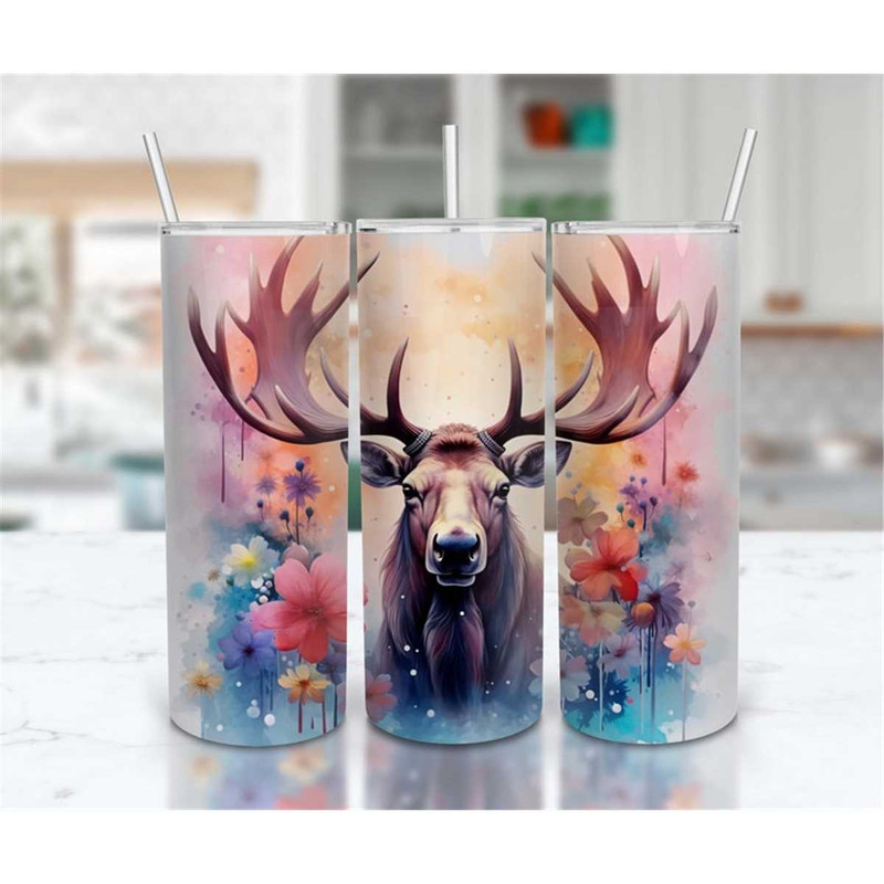 MR-266202310275-watercolor-moose-flowers-20-oz-skinny-tumbler-sublimation-image-1.jpg