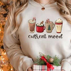 christmas coffee sweatshirt,cute christmas sweatshirt,christmas sweater,retro christm