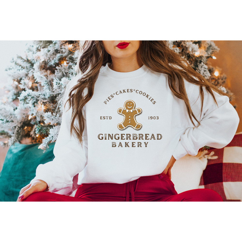 Christmas Crewneck Sweater,Vintage Christmas Sweatshirt,Mrs Claus Gingerbread Bakery Hoodie,Retro Holiday Shirt,Christmas Tee,Christmas Gift - 3.jpg
