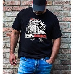 Papasaurus Shirt for Fathers' Day, Father's Day Gift Shirt, New Dad Shirt, Gift for New Dad, Dinosaur Dad Shirts, Dino D