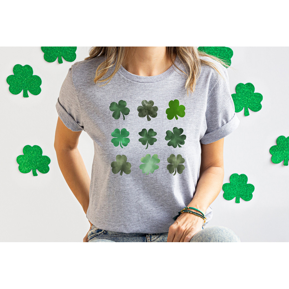 Comfort Clover Shamrocks St Patrick's Day Tshirt,Shamrock Tshirt,Shamrock Unisex Shirt,Women St Paddy's Day Shirt,Lucky Tshirt,Patricks Day - 3.jpg