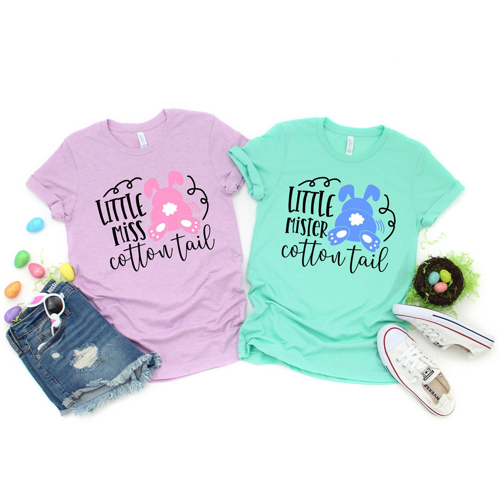 Cottontail Couple Easter Shirt,Easter Shirt For Couple,Carrot Tee,Easter Shirt,Easter Family Tee,Easter Day,Easter Matching Shirt for Couple - 1.jpg