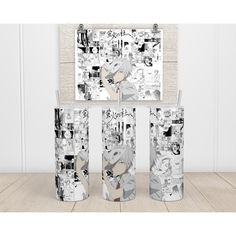 Anime Tumbler,Anime Skinny tumbler,Anime Manga Tumbler,Anime and Friendship Themes Tumbler.png