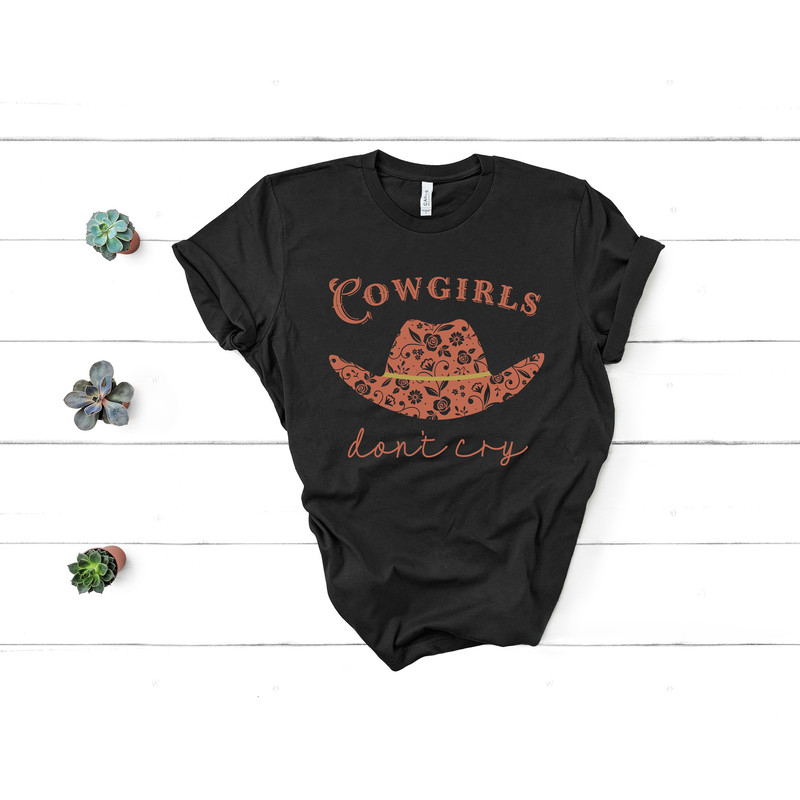 Cowgirls Don't Cry Shirt,Cowgirl Tee,Cowboy Shirt,Cowgirl Western Season,Rodeo Fan Shirt,Rodeo Shirt,Western Cowgirl Doll,Cute cowgirl - 2.jpg