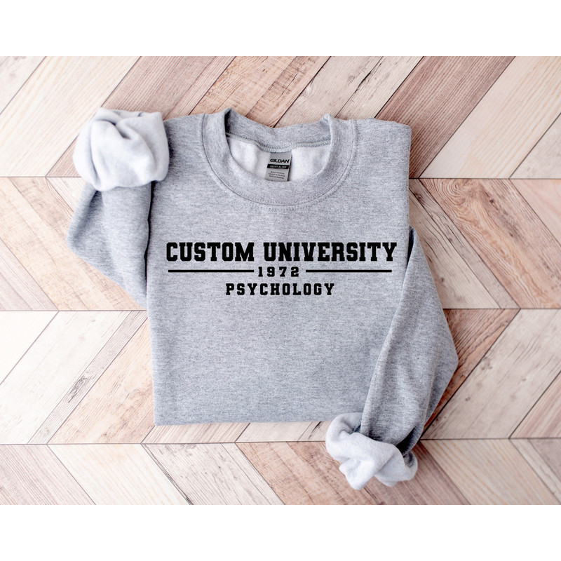 Custom College Sweatshirts,Custom University Sweatshirt,Custom Design University Tshirt,Personalized College Program Shirt,Student Tee Gifts - 3.jpg