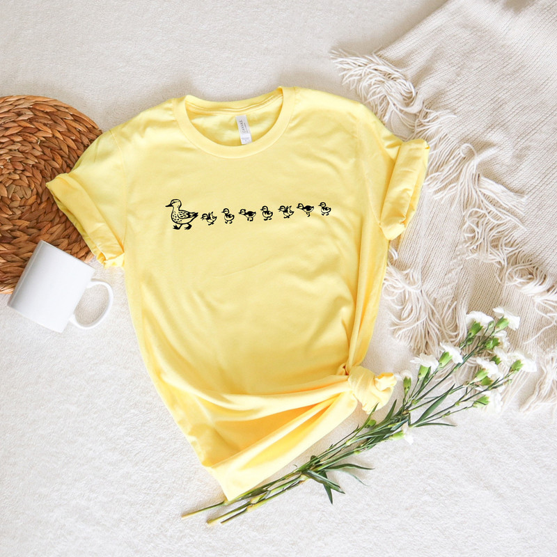 Cute Ducks Shirt, Easter Crewneck, Retro Duck Shirt, Easter Shirt, Toddler Baby Duck Tee, Kid Easter Tee, Duck Sweatshirt, Family Easter Tee - 2.jpg
