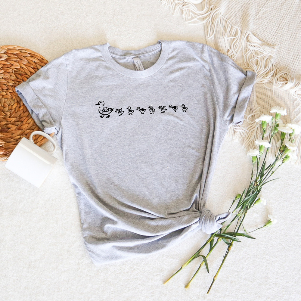 Cute Ducks Shirt, Easter Crewneck, Retro Duck Shirt, Easter Shirt, Toddler Baby Duck Tee, Kid Easter Tee, Duck Sweatshirt, Family Easter Tee - 3.jpg