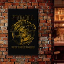 stugill simpson poster, sturgill's musical canvas poster, country music poster, singer poster, wall art, wall decor