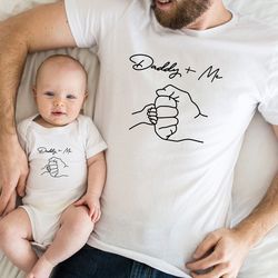 daddy and me shirt, father and son shirt, matching dad and kid shirt, gift for dad, d