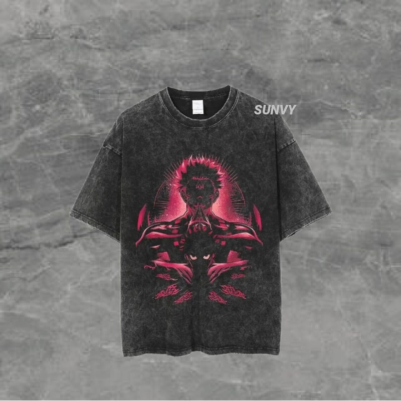 Anime T-shirt, Anime Oversized T-shirt, Gym T-shirt, Oversize Y2k Tops Sweater Vintage Clothing, Christmas Gift - 1.jpg