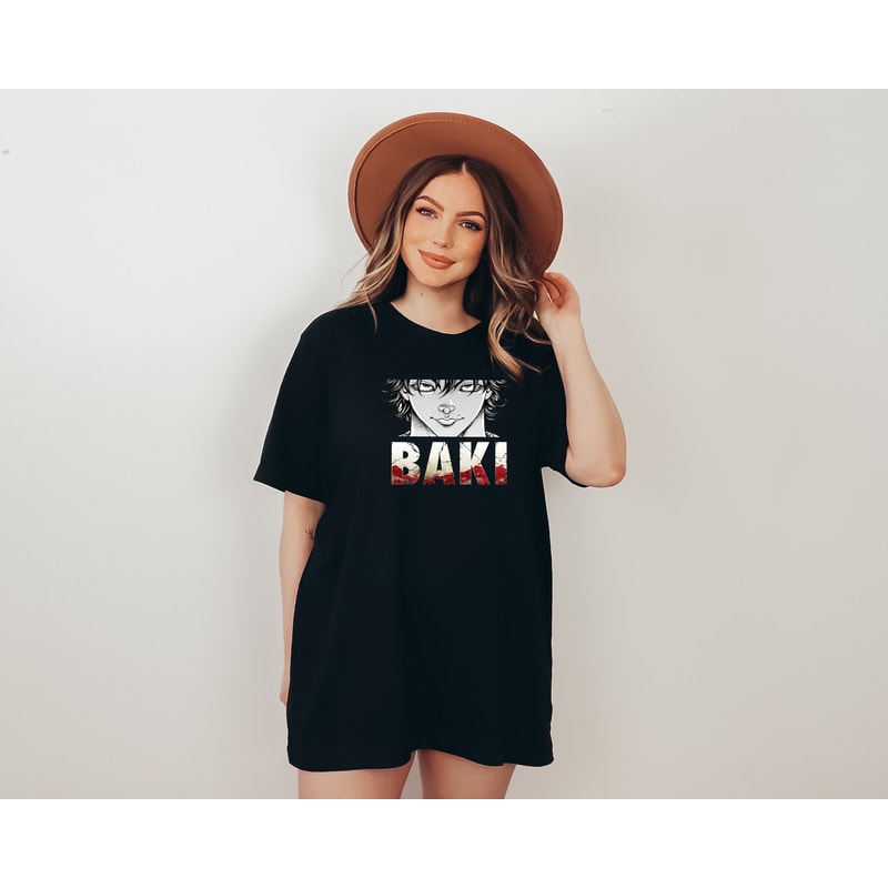 anime T-shirt, anime, baki, gym,gym t-shirt - 1.jpg