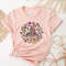 Disney World Shirt For Groups,Floral Disney Magical Castle Tee,Magical Kingdom Disney Shirt,Disney Shirt For Women,Women's Unisex Disney Tee - 3.jpg