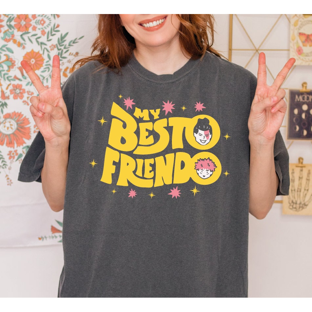 Besto Friendo Shirt, Anime Shirt, Anime Lover Tee - 1.jpg