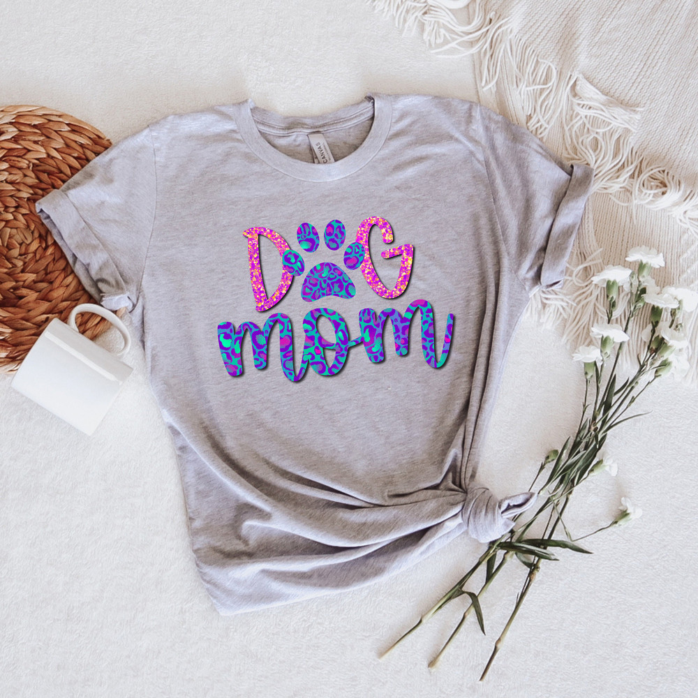 Dog Mama Shirt, Dog Mom Gift, Dog Mom T shirt, Dog Mom T-Shirt, Gift For Her, Animal Love, Fur Mama, Dog Mom Shirt for Women, Dog Mom Shirt - 2.jpg