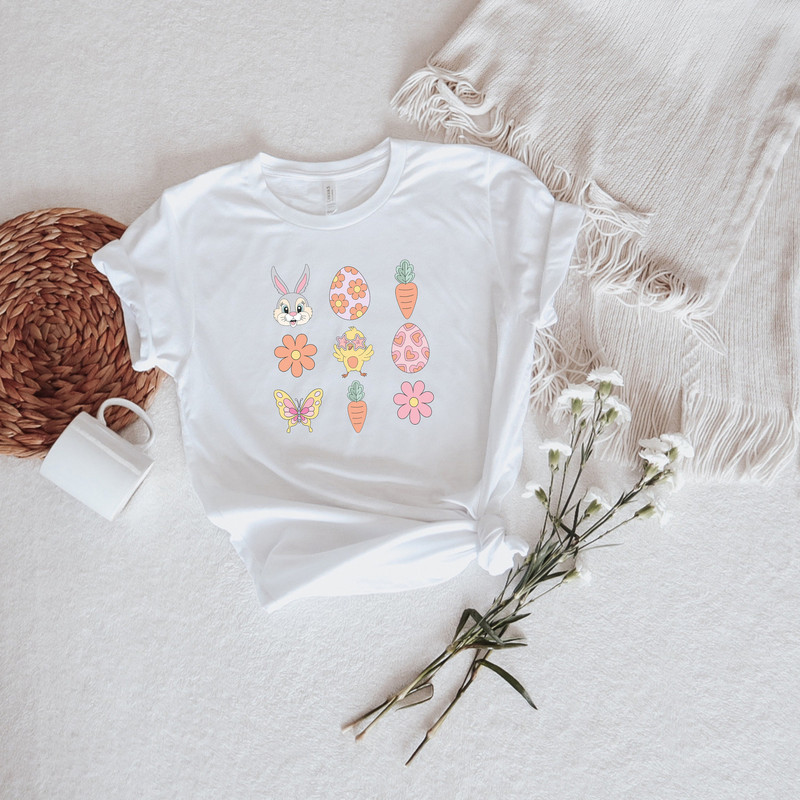 Easter Doodle Shirt,Easter Bunny Egg Carrot Shirt,Easter Sweatshirts,Cute Easter Bunny Tee,He Is Risen,Christian Apparel,Personalized Easter - 3.jpg