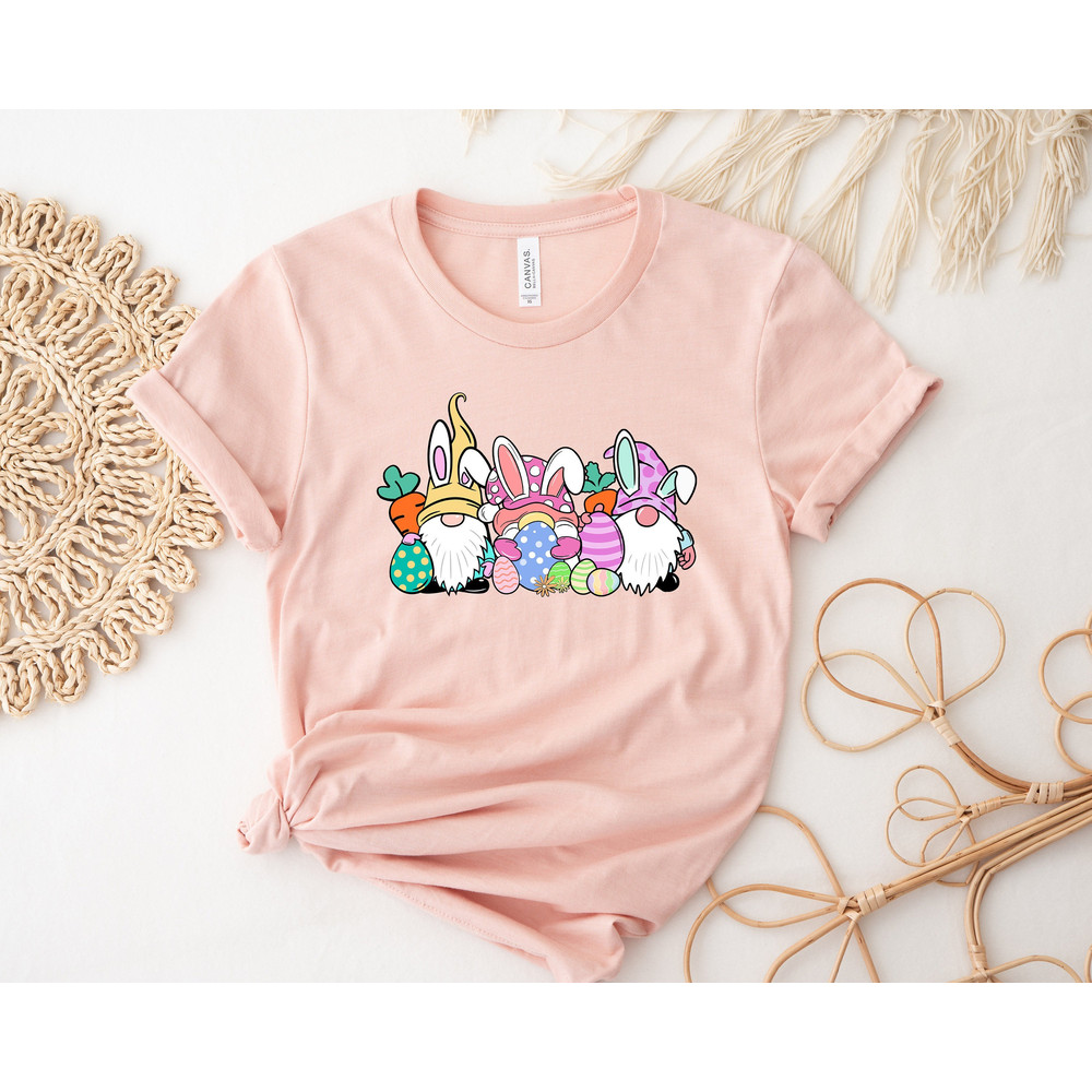 Easter Gnomes Shirt,Gnomes Sweatshirt,Bunny Ears Gnomes Shirt,Toddler Easter Shirt,Family Matching Easter Shirt,Gifts For Easter,Peeps Squad - 1.jpg