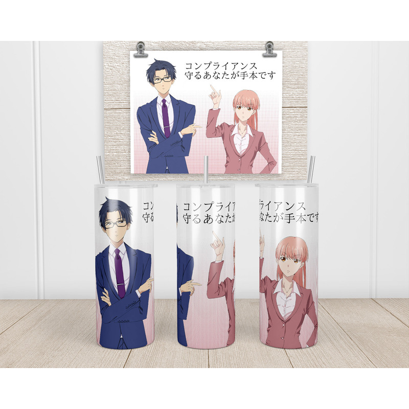 Anime Tumbler,Anime Skinny tumbler,Anime Manga Tumbler,Emotional Moments in Anime Tumbler.png