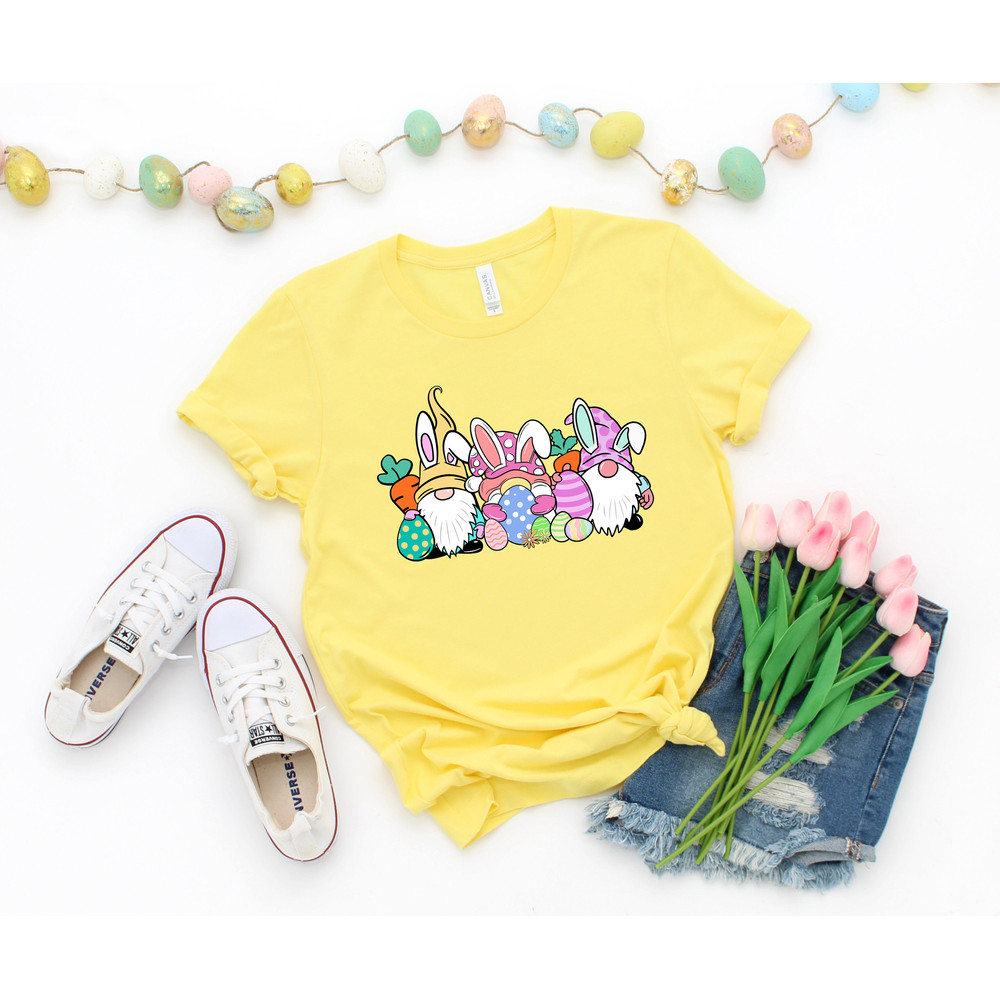 Easter Gnomes Shirt,Gnomes Sweatshirt,Bunny Ears Gnomes Shirt,Toddler Easter Shirt,Family Matching Easter Shirt,Gifts For Easter,Peeps Squad - 2.jpg