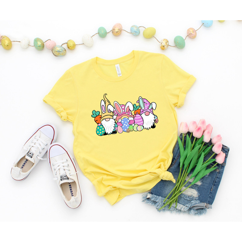 Easter Gnomes Shirt,Gnomes Sweatshirt,Bunny Ears Gnomes Shirt,Toddler Easter Shirt,Family Matching Easter Shirt,Gifts For Easter,Peeps Squad - 2.jpg