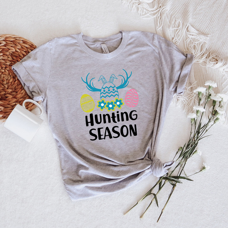 Easter Hunting Squad Shirt, Easter Squad Shirt, Easter Bunny Shirt, Egg Hunter Shirt, Bunny Shirt, Easter Matching Shirt, Cute Easter Shirt - 3.jpg