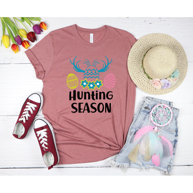 Easter Hunting Squad Shirt, Easter Squad Shirt, Easter Bunny Shirt, Egg Hunter Shirt, Bunny Shirt, Easter Matching Shirt, Cute Easter Shirt - 4.jpg