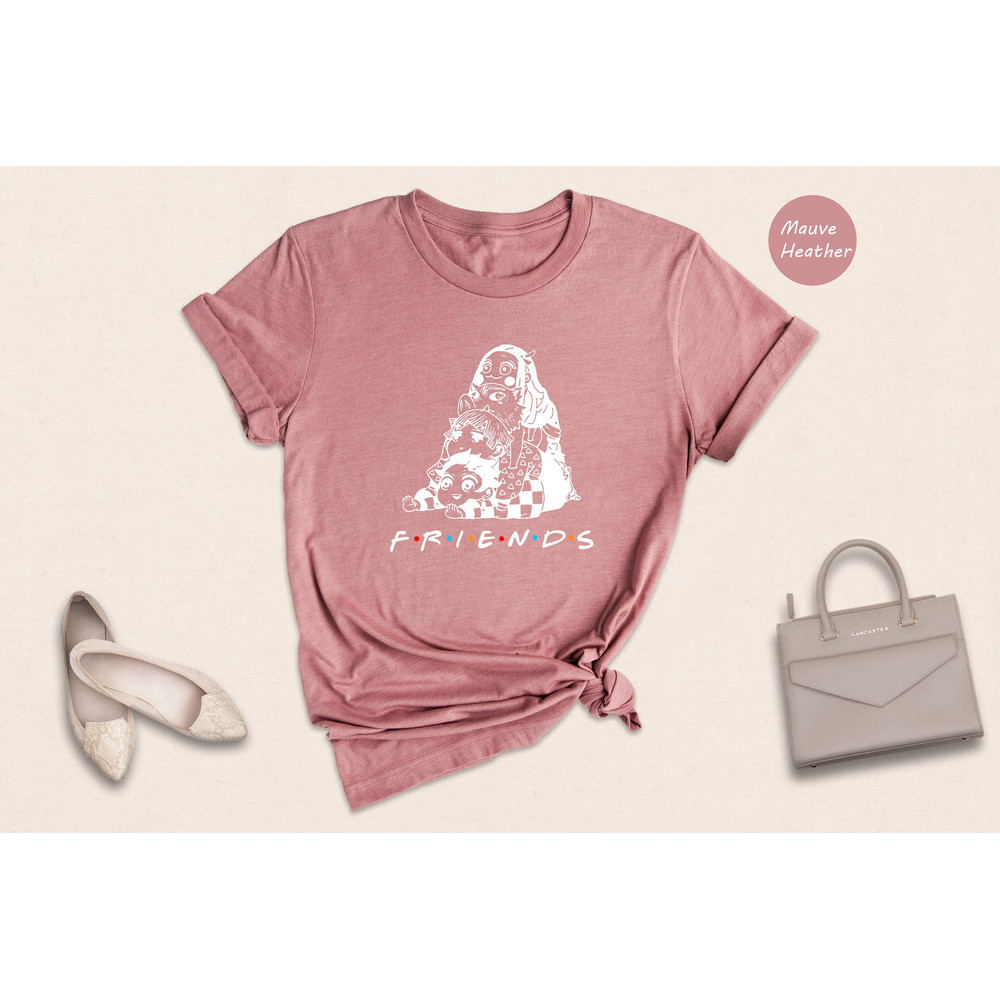 Friends Anime Shirt, Demon T-Shirt, Manga Lover Shirt, Anime Gift Tees, Anime fans, Japanese Cartoon, Japan Anime T-Shirt - 6.jpg