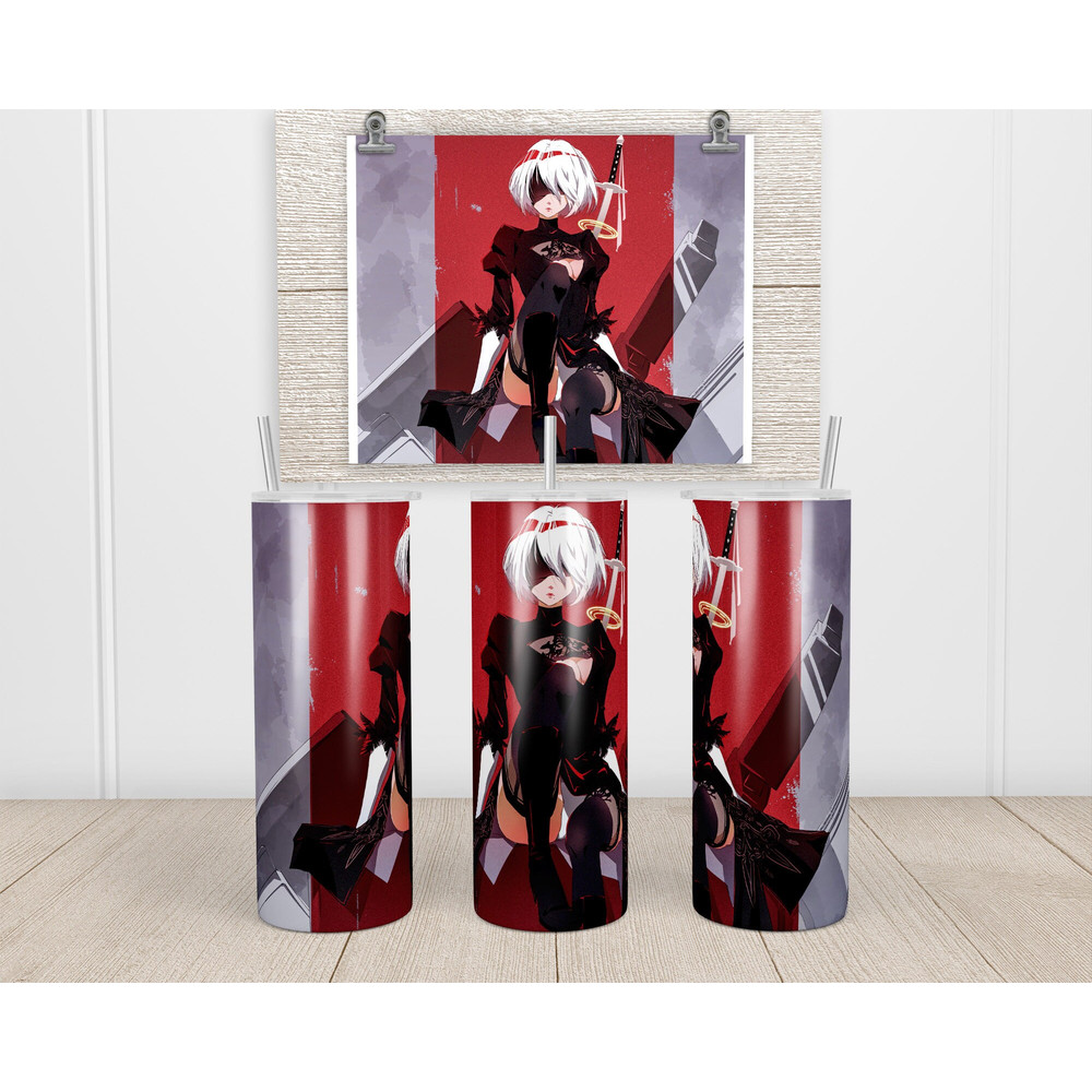 Anime Tumbler,Anime Skinny tumbler,Anime Manga Tumbler,Horror Anime Dark and Creepy Tumbler.png