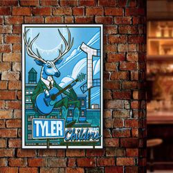 tyler childers poster, resonating with childers poster, tyler childers poster, country music poster, singer poster