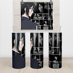 anime tumbler,anime skinny tumbler,anime manga tumbler,mystery and detective anime tumbler