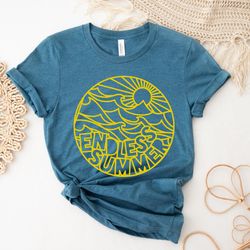 endless summer ocean waves shirt, summer shirt, vacation shirt, 2022 beach shirt, summer
