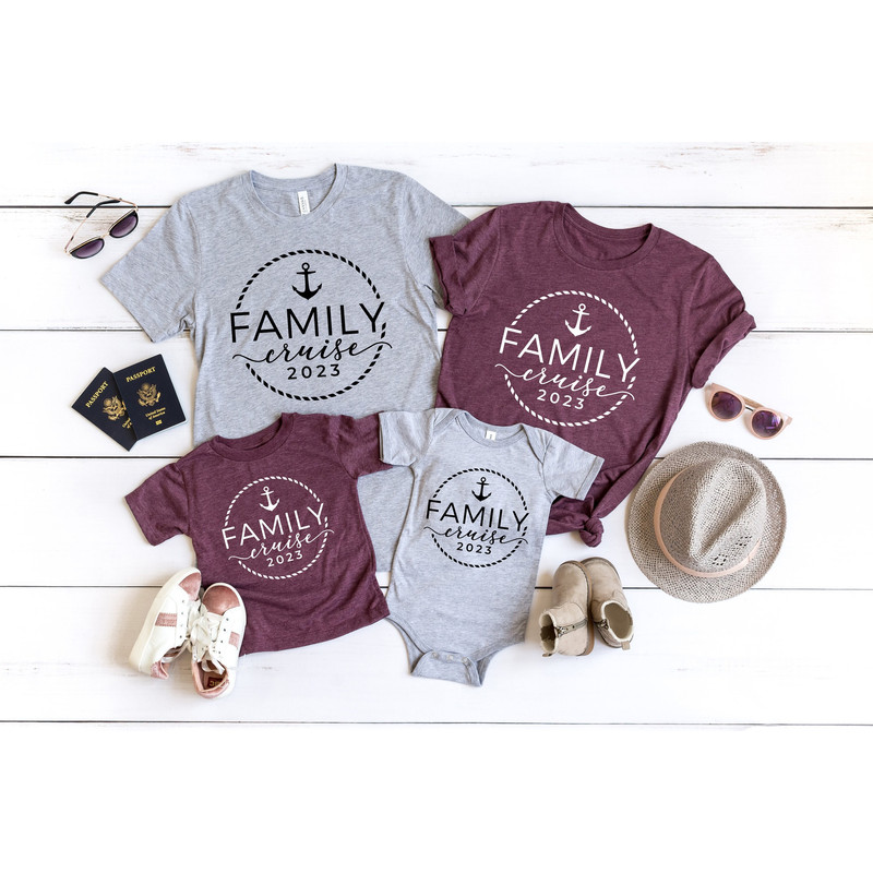 Family Cruise 2023,2023 Family Vacation Matching Shirts,Cruise Squad Shirts,Custom Family Shirts,Summer Cruise Vacay Tshirts,Gift For Family - 1.jpg