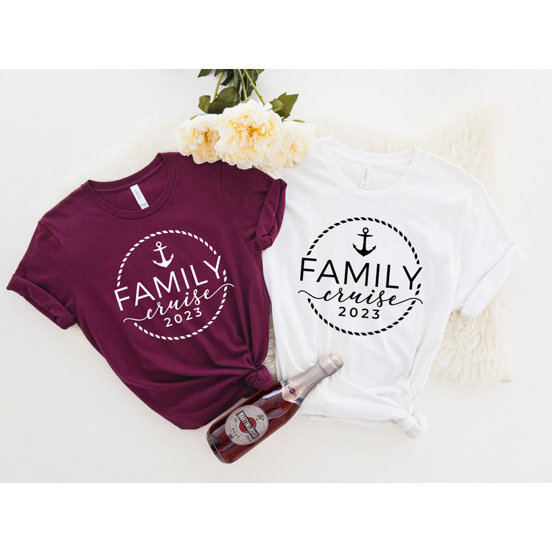 Family Cruise 2023,2023 Family Vacation Matching Shirts,Cruise Squad Shirts,Custom Family Shirts,Summer Cruise Vacay Tshirts,Gift For Family - 2.jpg