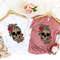 Floral Skeleton Skull Shirt,Skeleton Shirt,Improve Yourself Shirt,Floral Funny Skull Outfit,Floral Skeleton Outfit,Do Something Better Shirt - 3.jpg