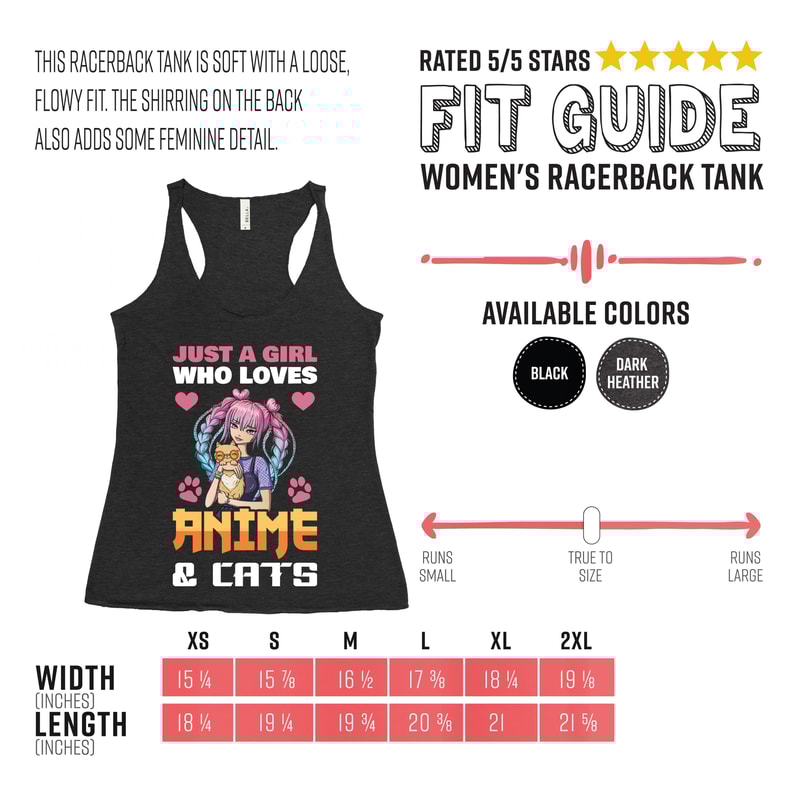 Just A Girl Who Loves Anime And Cats Gift Costume T-Shirt, Best Cat Owner Kittens Kitten Kitty Mom Animals Lover Kawaii Otaku Japanese Japan - 10.jpg