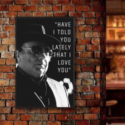 van morrison poster, harmonious morrison muses poster, rock poster, r&b poster, singer poster, wall art, wall decor