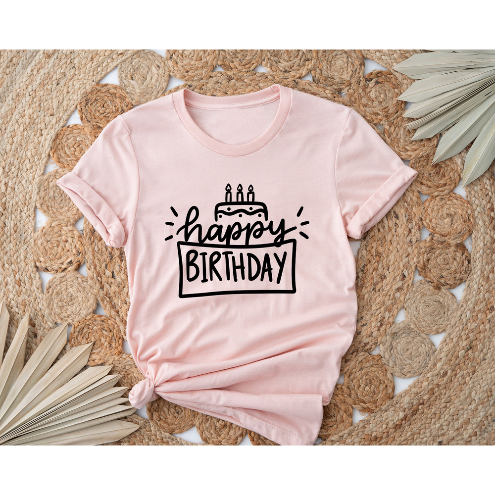 Happy Birthday Shirt, Birthday Cake Shirt, Birthday Party Favor, Matching Birthday Shirts, Birthday Party Shirt, Birthday Gift, Birthday Tee - 2.jpg