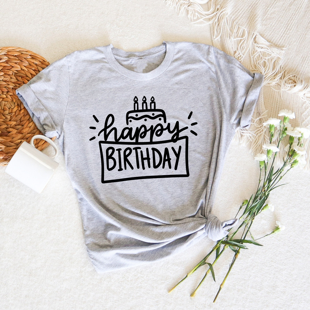 Happy Birthday Shirt, Birthday Cake Shirt, Birthday Party Favor, Matching Birthday Shirts, Birthday Party Shirt, Birthday Gift, Birthday Tee - 3.jpg