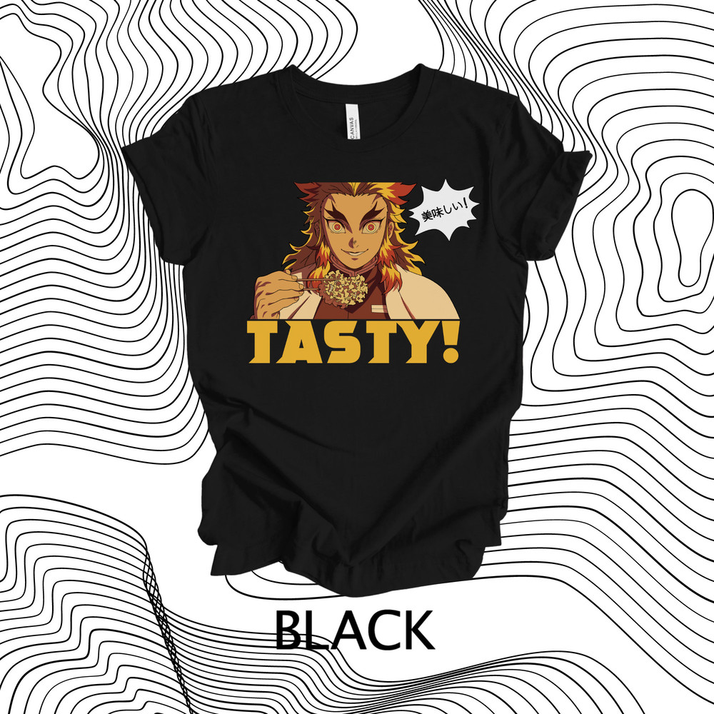 TASTY Anime Shirt, Anime Shirt, Anime Clothing, Anime Gift, Anime Gift for Man, Anime Gift for Him, Anime Gift for Her, Anime Food, Ramen - 3.jpg
