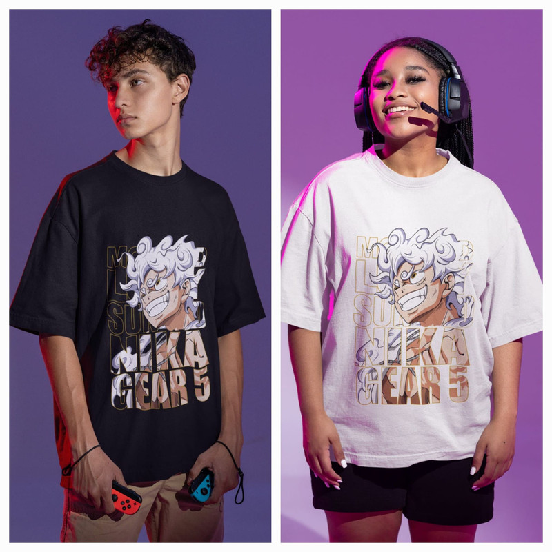 Unisex Oversized Anime Shirt, Japanese Manga Tshirt, Graphic Anime Tee, Harajuku Clothing, Anime Japan T-Shirt, Anime Lover Gifts - 1.jpg