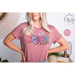 nurse easter shirts, easter shirts for nurse, nurse easter gift, easter day nurse shirts, nurse bunny shirts, funny nurs