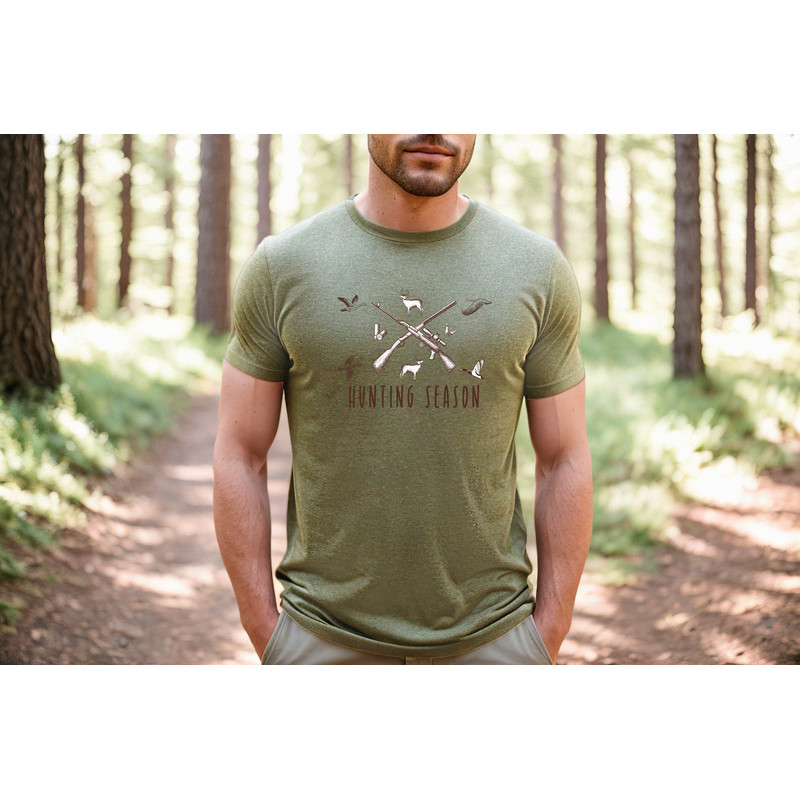 Hunting Season Unisex Fitted Tee, Funny Y2K 2000s Style T-Shirt, Funny Sayings Shirt, Pink Aesthetic, Hunting Tshirt, Trendy Right Now, Hunt - 3.jpg