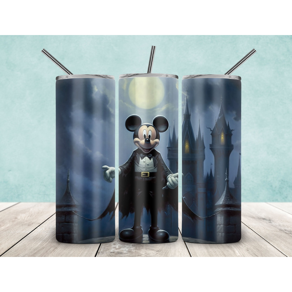 Halloween Mickey 20oz Skinny Tumbler Sublimation, Halloween Tumbler, Dracula Skinny Tumbler Png, 20oz Skinny Tumbler, Tumbler Wrap PNG-3.jpg