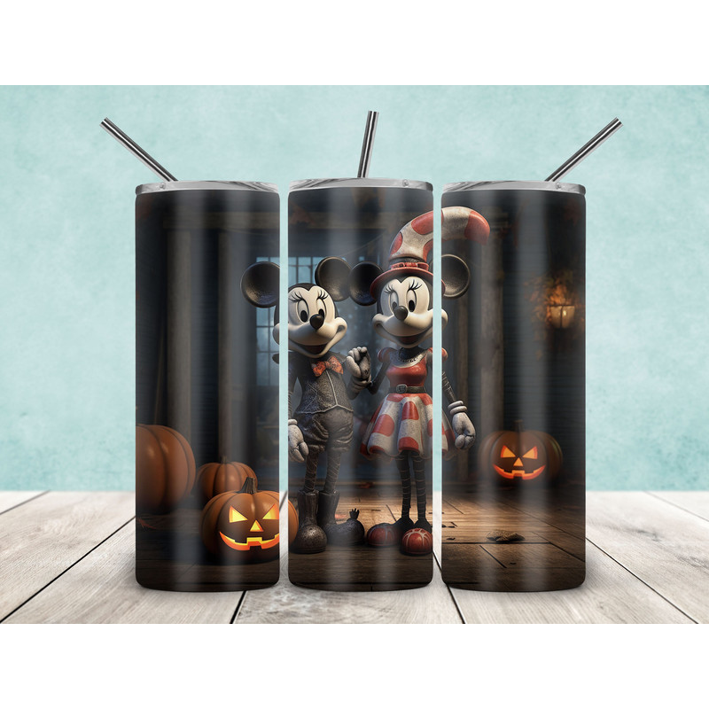 Halloween Mickey 20oz Skinny Tumbler Sublimation, Halloween Tumbler, Skinny Tumbler Png, 20oz Skinny Tumbler, Tumbler Wrap PNG, Tumbler PNG-4.jpg